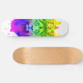 Leeuw King Skateboard Deck in Abstracte kleuren! (Horizontaal)