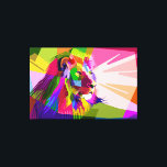 Leeuw Kleurrijk Prismatisch Pop Art Ontwerp-62501 Canvas Afdruk<br><div class="desc">Leeuw Kleurrijk Prismatisch Pop Art Ontwerp-62501</div>