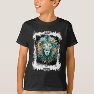 Leeuw Kleurrijke Leeuwen Uit Afrika Dag Van De T-shirt