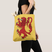 Leeuw Klimmend Gules Tote Bag (Dichtbij)