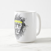 leeuw koffiemok (Voorkant rechts)