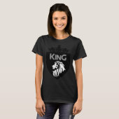 Leeuw Koning Dier Basis T-shirt (Voorkant volledig)