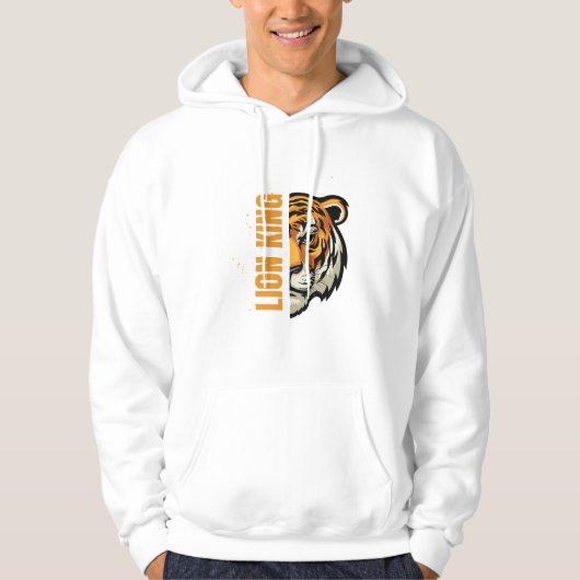 Leeuw Koning Hoodie (Voorkant)