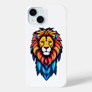 Leeuw Koning, symbool van koninklijkheid iPhone 15 Case