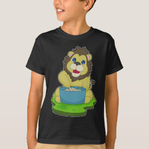 Leeuw kookpot Lepel T-shirt