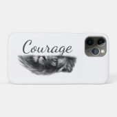 Leeuw Kunstzinnig Minimalistisch- Case-Mate iPhone Case (Achterkant (horizontaal))