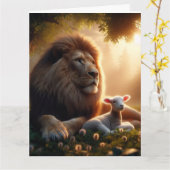 LEEUW & LAM BLANKE KAAART KAART (Gele Bloem)