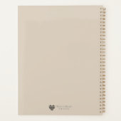 Leeuw & Lam Vrede - Profetische Harmonie Kunst Planner (Achterkant)