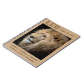 Leeuw Leeuw Sterrenbeeld Notitieboek (Linkerzijde)