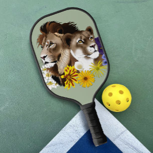 Leeuw Leeuwin Bloemrijk Groen Pickleball Paddle