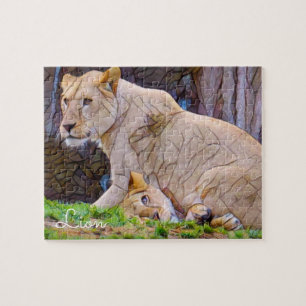 Leeuw [Legpuzzel: 110P] Legpuzzel