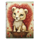 Leeuw Liefde 3 Notitieboek (Voorkant)