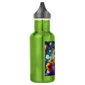Leeuw/Louisiana Mardi Gras Waterfles (Links)
