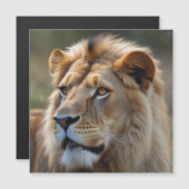 Leeuw Magnetische Kaart (Voorkant / Achterkant)