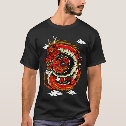 Leeuw mandala. t-shirt (Voorkant)