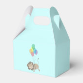 Leeuw met ballonnen bedankdoosjes (Voorkant Zijde)