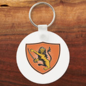 Leeuw Met Een Zwaard Sleutelhanger (Voorkant)