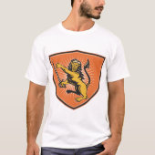 Leeuw Met Een Zwaard T-shirt (Voorkant)