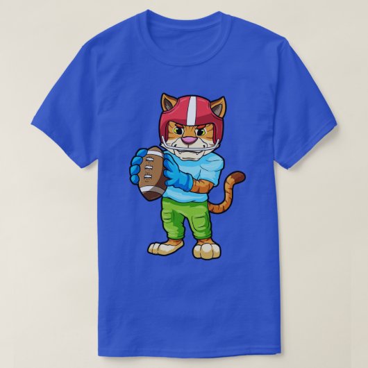 Leeuw met haar en helm t-shirt (Design voorkant)