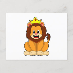 Leeuw met Kroon Briefkaart