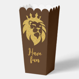 Leeuw Met Kroon - Goud Stijl 1 Bedankdoosjes