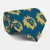 Leeuw Met Kroon - Goud Stijl 1 Stropdas (Opgerold)