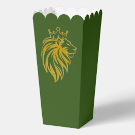 Leeuw Met Kroon - Goud Stijl 2 Bedankdoosjes