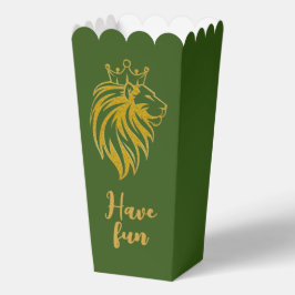 Leeuw Met Kroon - Goud Stijl 2 Bedankdoosjes
