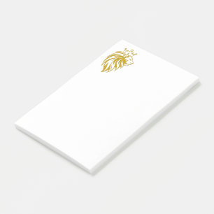 Leeuw Met Kroon - Goud Stijl 2 Post-it® Notes