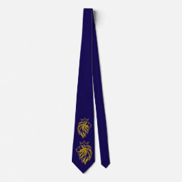 Leeuw Met Kroon - Goud Stijl 2 Stropdas