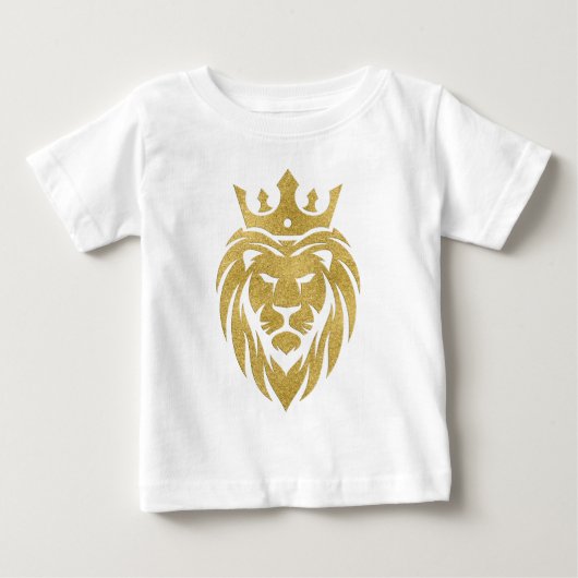 Leeuw Met Kroon - Goud Stijl 3 (Voorkant)