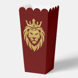 Leeuw Met Kroon - Goud Stijl 3 Bedankdoosjes