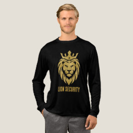 Leeuw Met Kroon - Goud Stijl 3 Tri-Blend Shirt