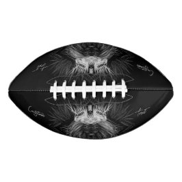 Leeuw met kroonmonogram american football