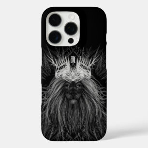 Leeuw met kroonmonogram iPhone 16 pro hoesje