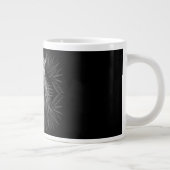 Leeuw met kroonmonogram grote koffiekop (Rechts)