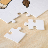 Leeuw met tandenborstel legpuzzel (Zijkant)