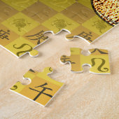 Leeuw & Metaal Paard Legpuzzel (Zijkant)