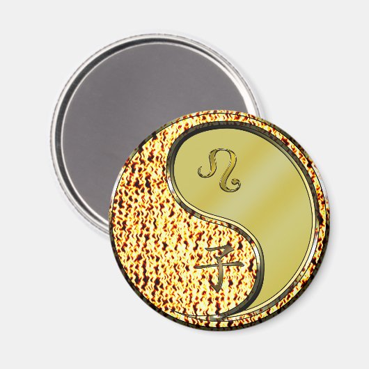 Leeuw & Metaal Rat Magneet (Voorkant / Achterkant)