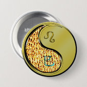 Leeuw & Metaal Slang Ronde Button 7,6 Cm (Voorkant /achterkant)