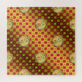 Leeuw & Metaal Tijger Legpuzzel (Horizontaal)