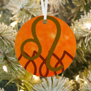 Leeuw Metalen Ornament