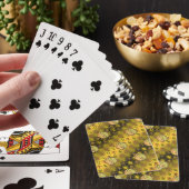 Leeuw & Metalen Paard Pokerkaarten (Insitu)