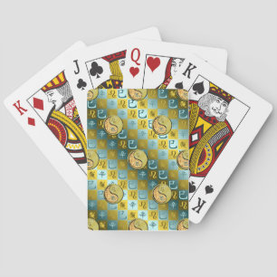 Leeuw & Metalen Slang Pokerkaarten
