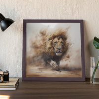 Leeuw Modern Stofzand Safari Jungle