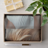 Leeuw Oerwoud Zwart Vrouw Decoupage Tissuepapier (Geschenk)