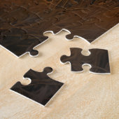 Leeuw onder een sterrenhemel legpuzzel (Zijkant)