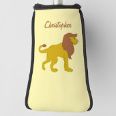 Leeuw ontwerp golfheadcover (Draai 90)