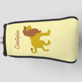 Leeuw ontwerp golfheadcover (Voorkant)