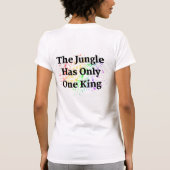 leeuw ontwerp t-shirt (Achterkant)